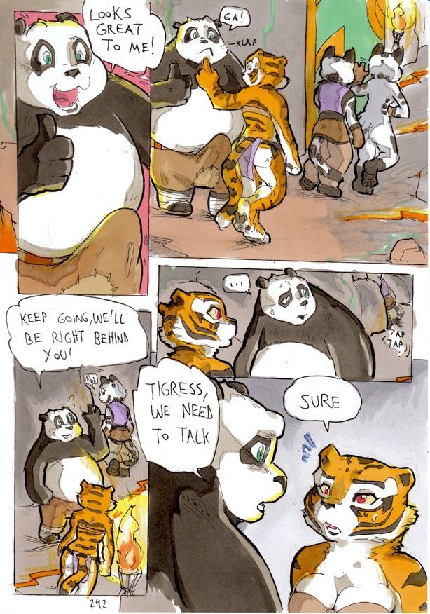 Better late than never (Kung-fu panda) porn comic image number 245