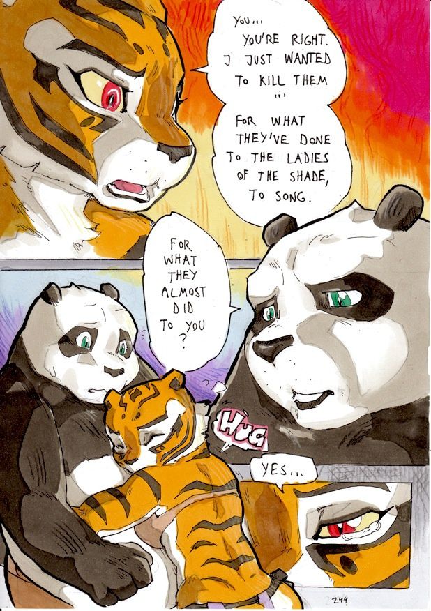 Better late than never (Kung-fu panda) porn comic image number 247