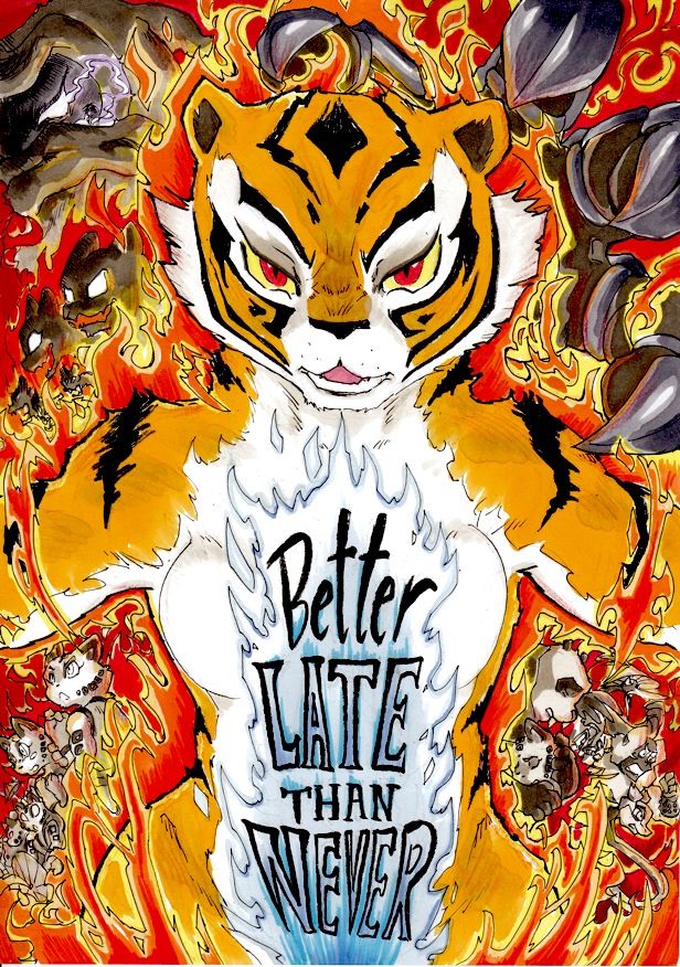 Better late than never (Kung-fu panda) porn comic image number 253