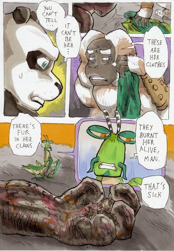 Better late than never (Kung-fu panda) porn comic image number 257