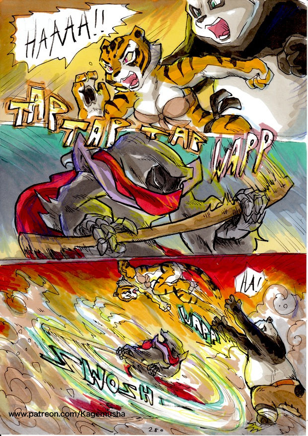 Better late than never (Kung-fu panda) porn comic image number 284