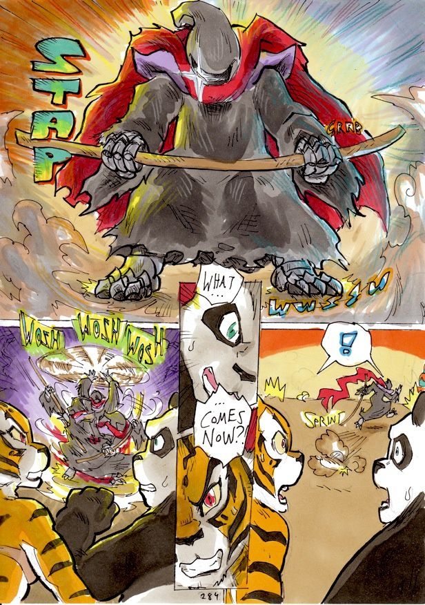 Better late than never (Kung-fu panda) porn comic image number 288