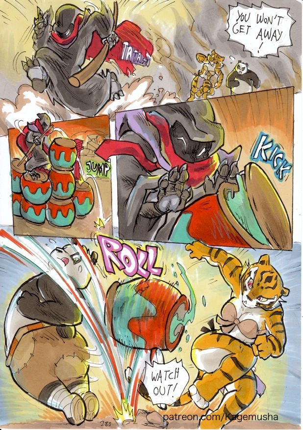 Better late than never (Kung-fu panda) porn comic image number 289