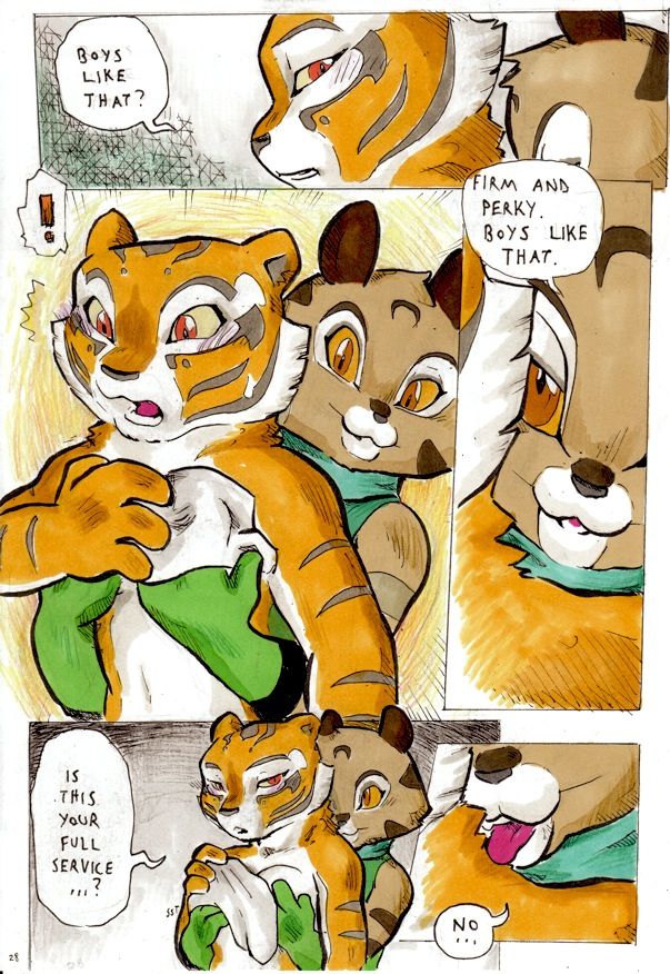 Better late than never (Kung-fu panda) porn comic image number 29