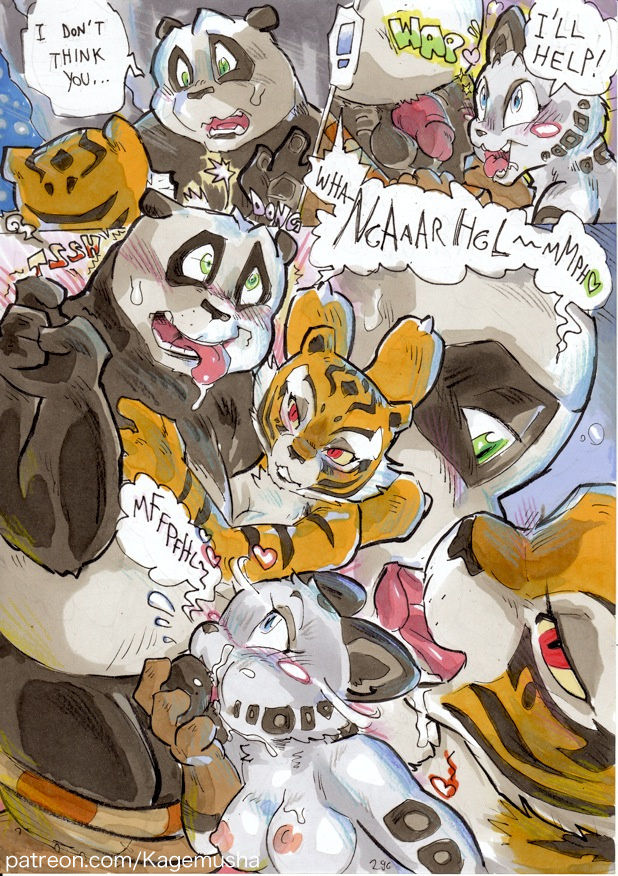 Better late than never (Kung-fu panda) porn comic image number 300