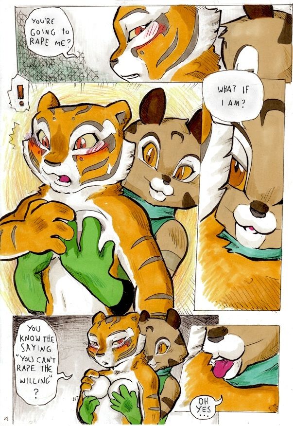 Better late than never (Kung-fu panda) porn comic image number 30
