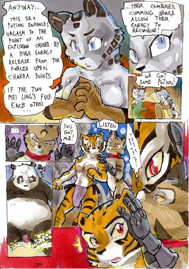 Better late than never (Kung-fu panda) porn comic image number 378