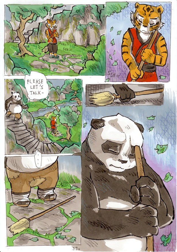 Better late than never (Kung-fu panda) porn comic image number 394