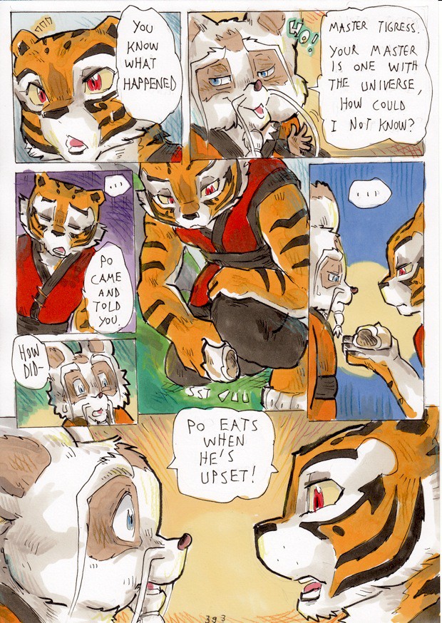 Better late than never (Kung-fu panda) porn comic image number 397
