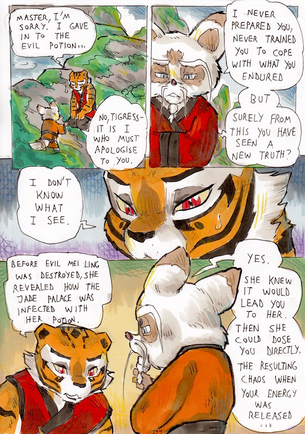 Better late than never (Kung-fu panda) porn comic image number 398