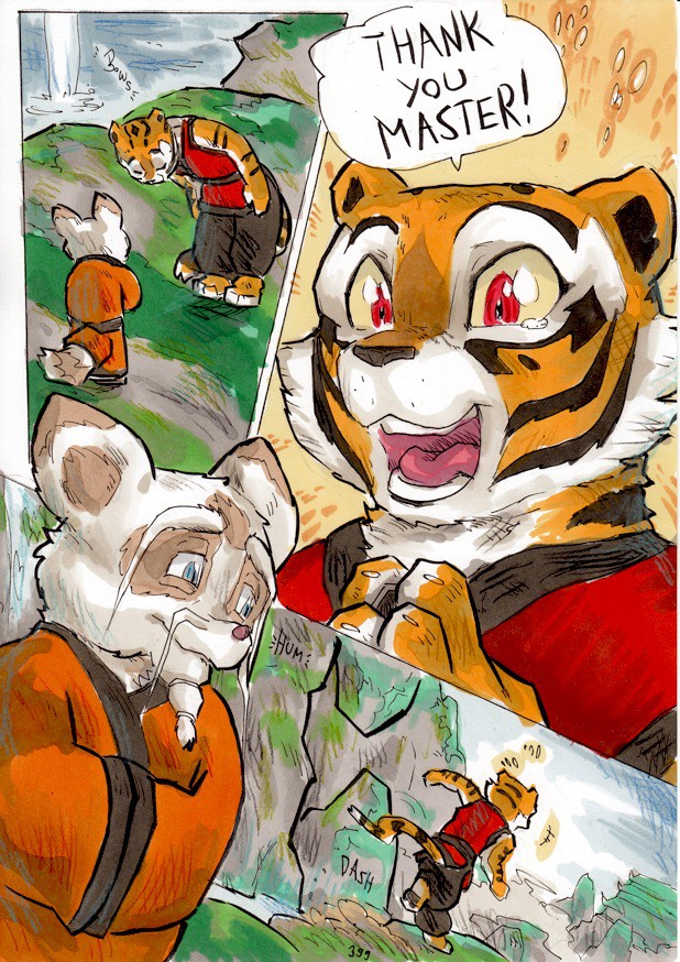 Better late than never (Kung-fu panda) porn comic image number 403