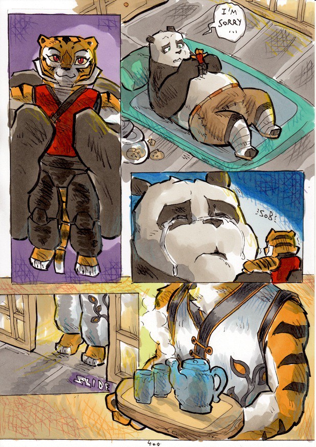 Better late than never (Kung-fu panda) porn comic image number 404
