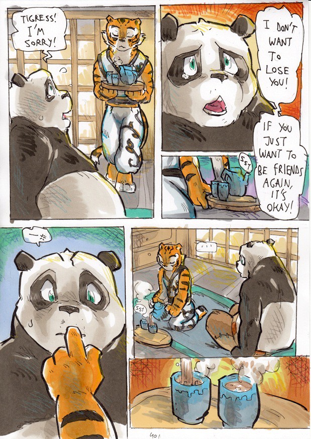 Better late than never (Kung-fu panda) porn comic image number 405