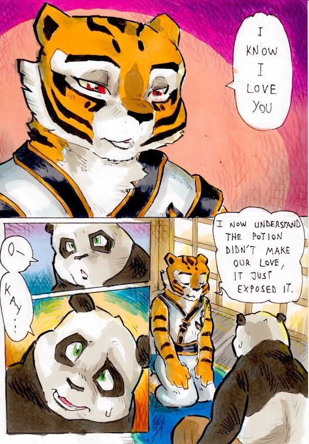 Better late than never (Kung-fu panda) porn comic image number 407