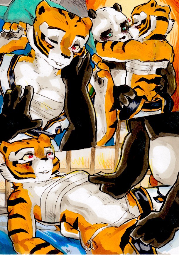 Better late than never (Kung-fu panda) porn comic image number 412