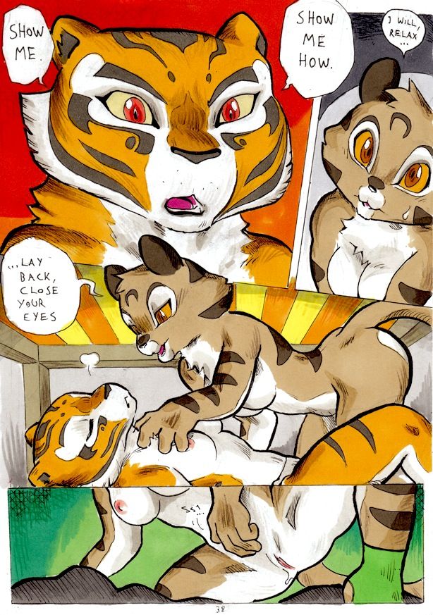 Better late than never (Kung-fu panda) porn comic image number 41