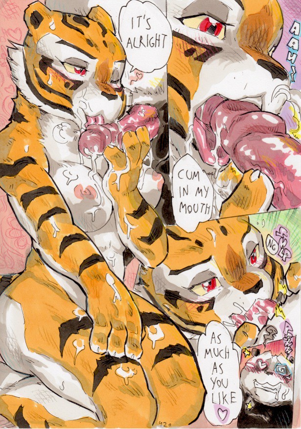 Better late than never (Kung-fu panda) porn comic image number 424