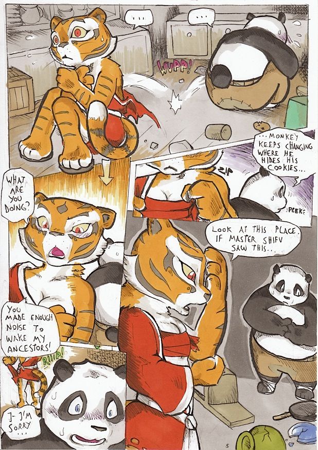 Better late than never (Kung-fu panda) porn comic image number 5