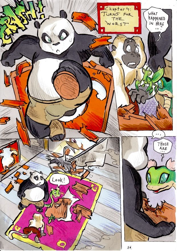 Better late than never (Kung-fu panda) porn comic image number 59