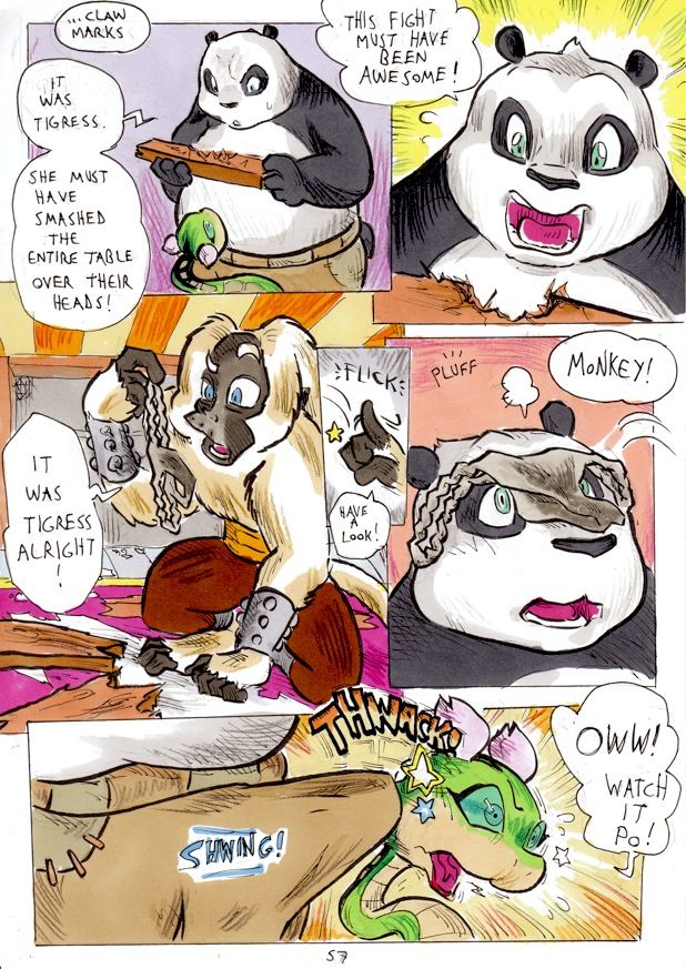 Better late than never (Kung-fu panda) porn comic image number 60