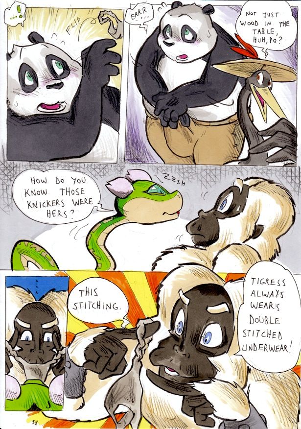 Better late than never (Kung-fu panda) porn comic image number 61