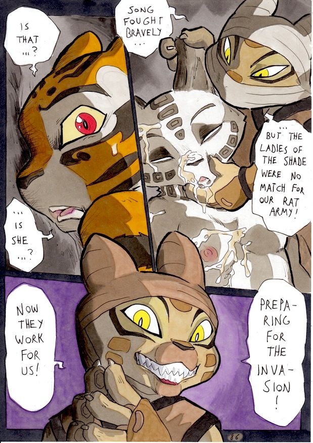 Better late than never (Kung-fu panda) porn comic image number 89