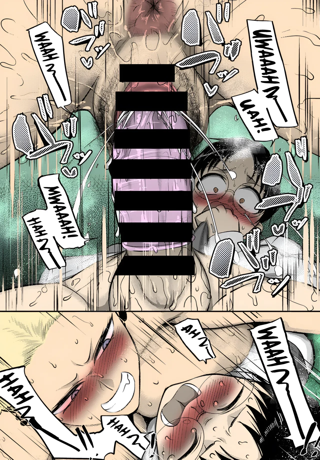 (Color Version) A Muscular Womans Mount Position  Aragae! Kinnikujyo no Mount position!! image number 12