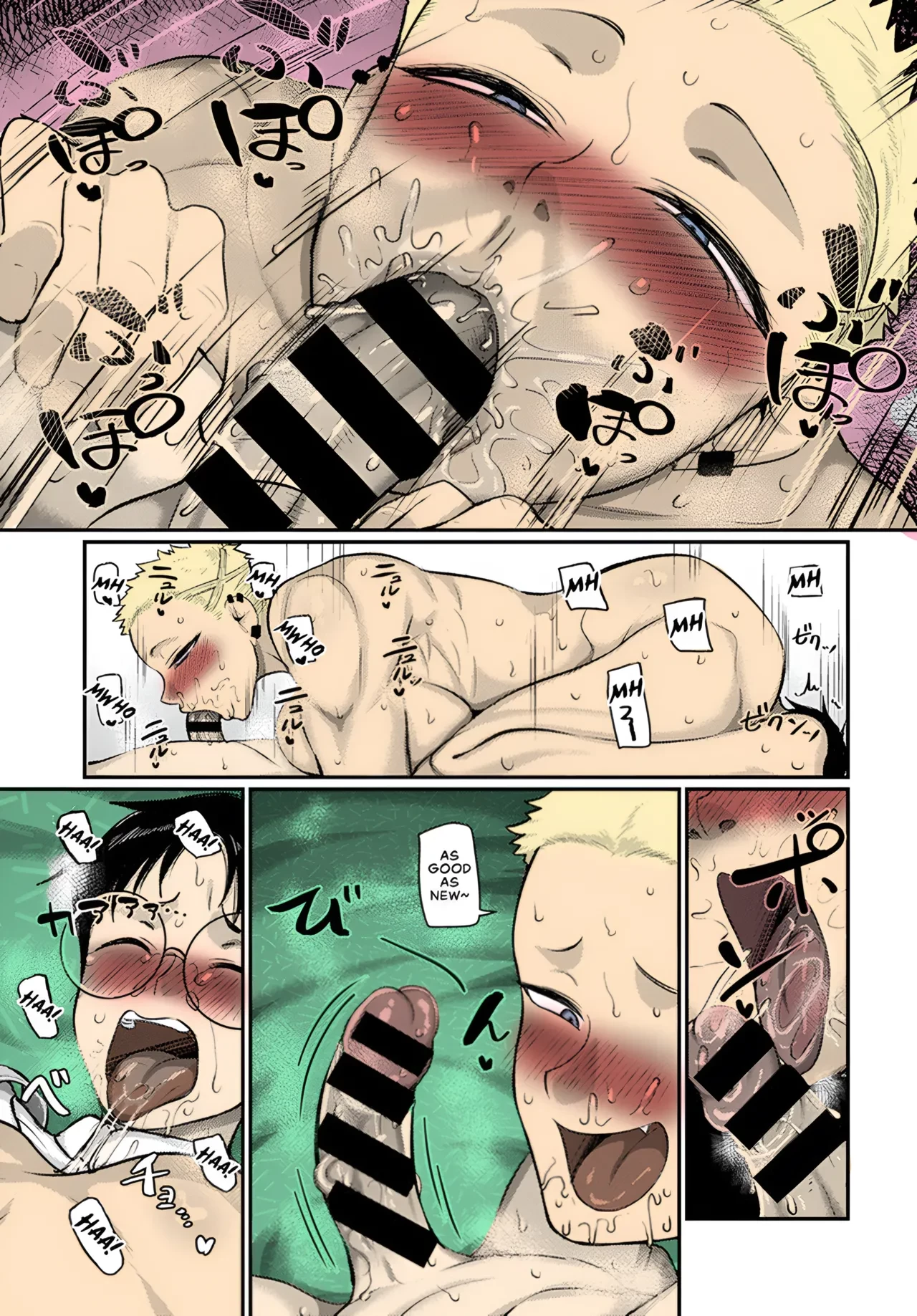 (Color Version) A Muscular Womans Mount Position  Aragae! Kinnikujyo no Mount position!! image number 16