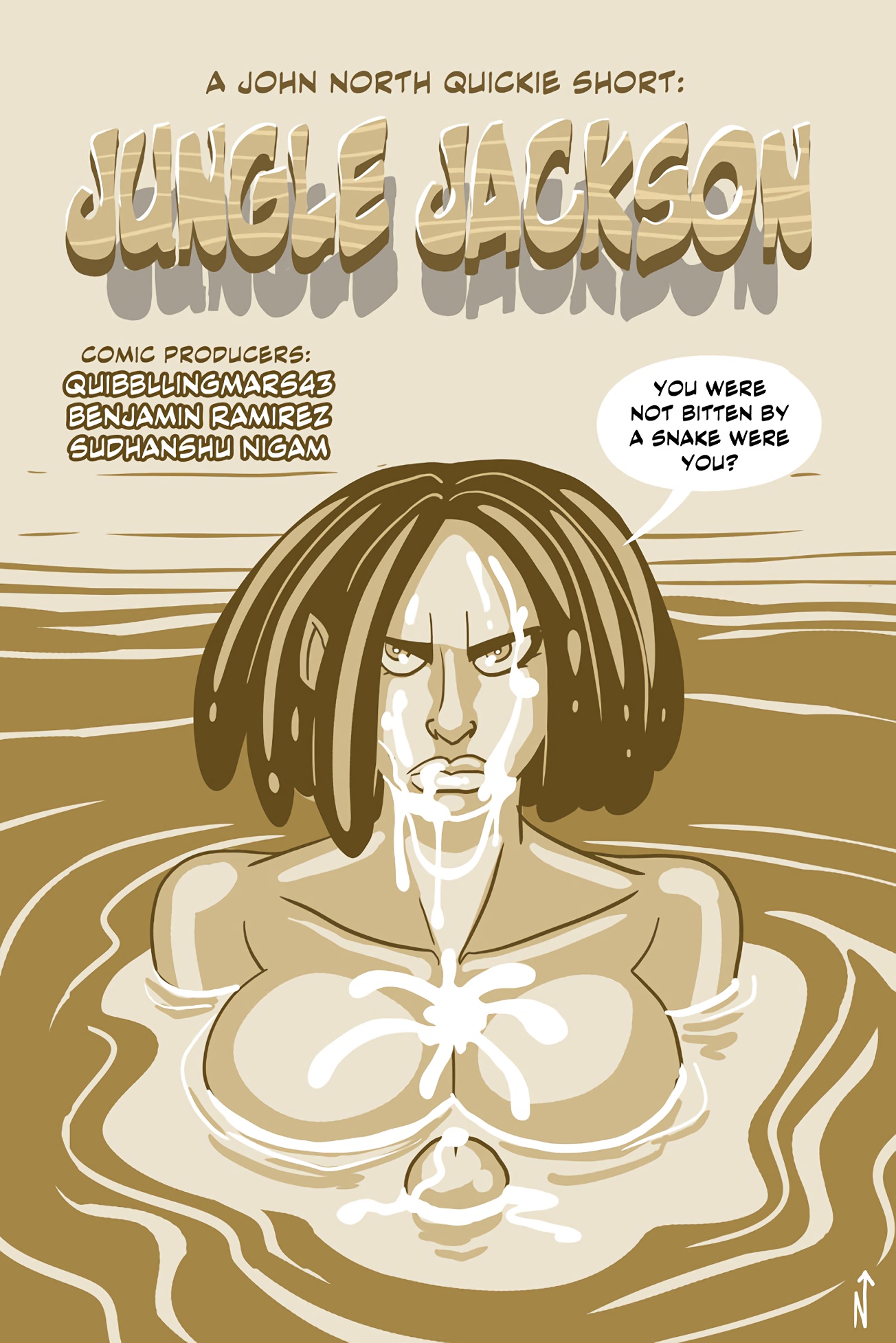 George Of Jungle Fuck - Jungle Jackson and the golden egg (john north), 8 images. Anal porn comics.