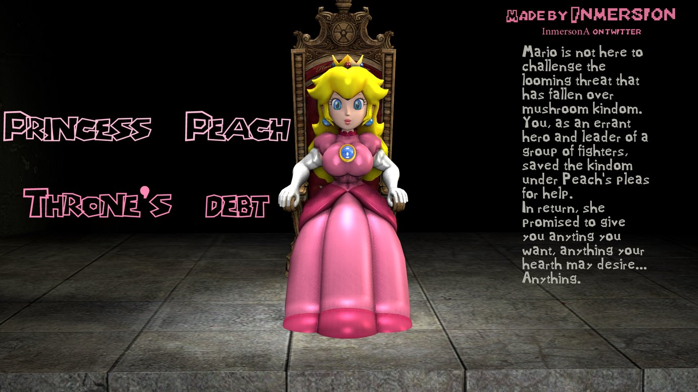 Princess Peach Blowjob - Princess Peach - Thrones Debt (super mario brothers) porn comic by  [inmersion]. Blowjob porn comics.