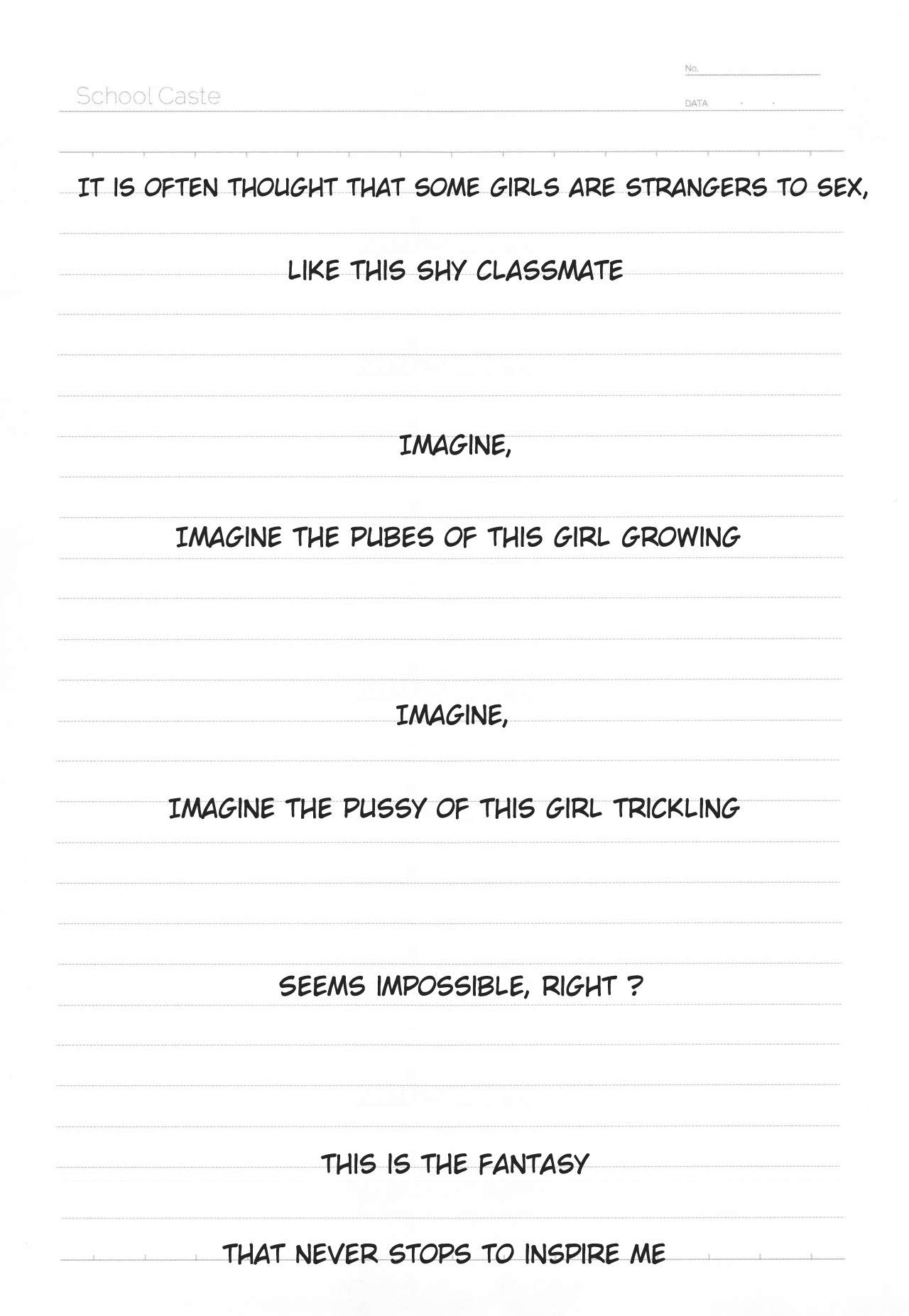 School Caste Prologue and Ch. 1-3 image number 5