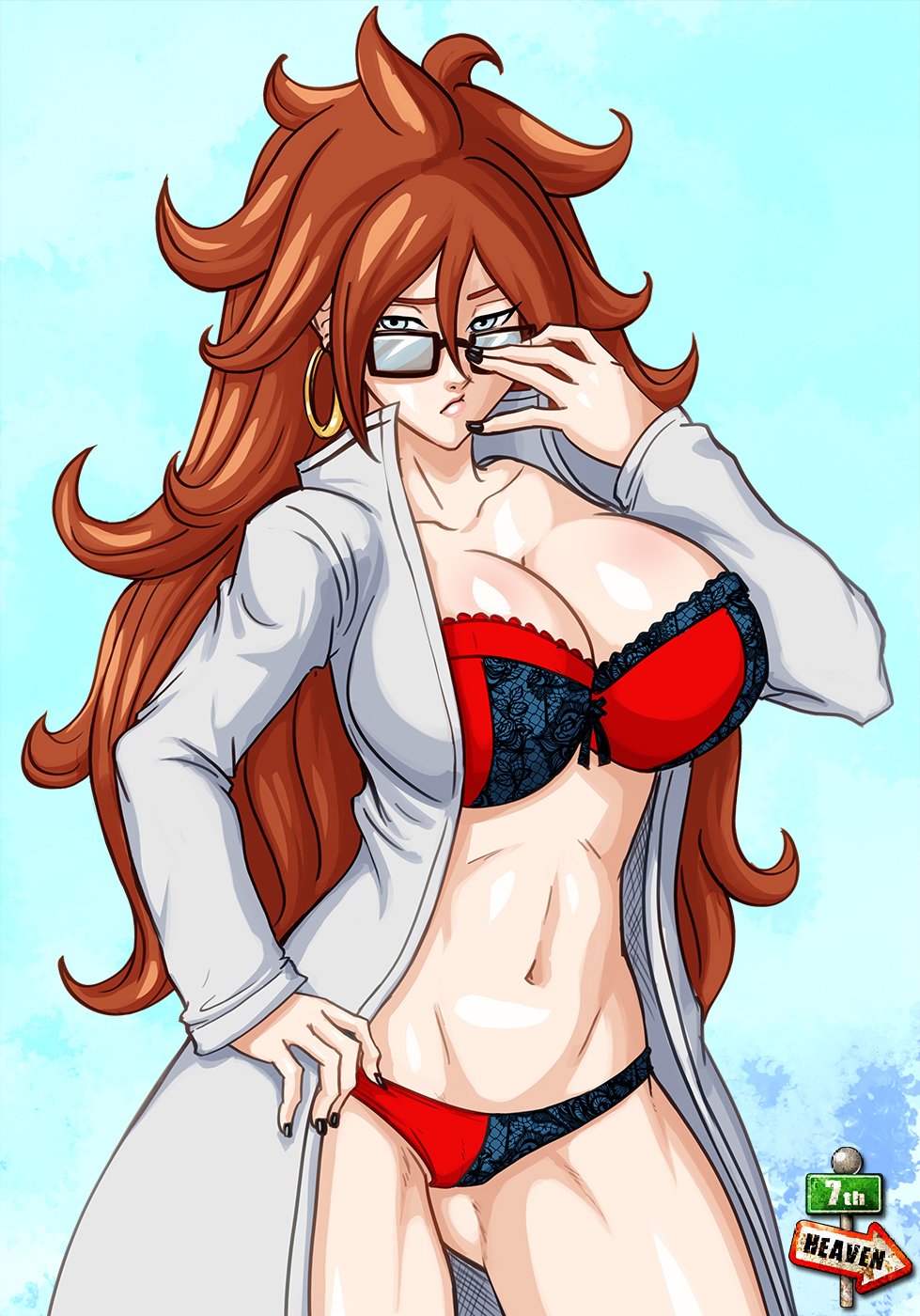 Android 21 (Lab Coat) porn image number 1