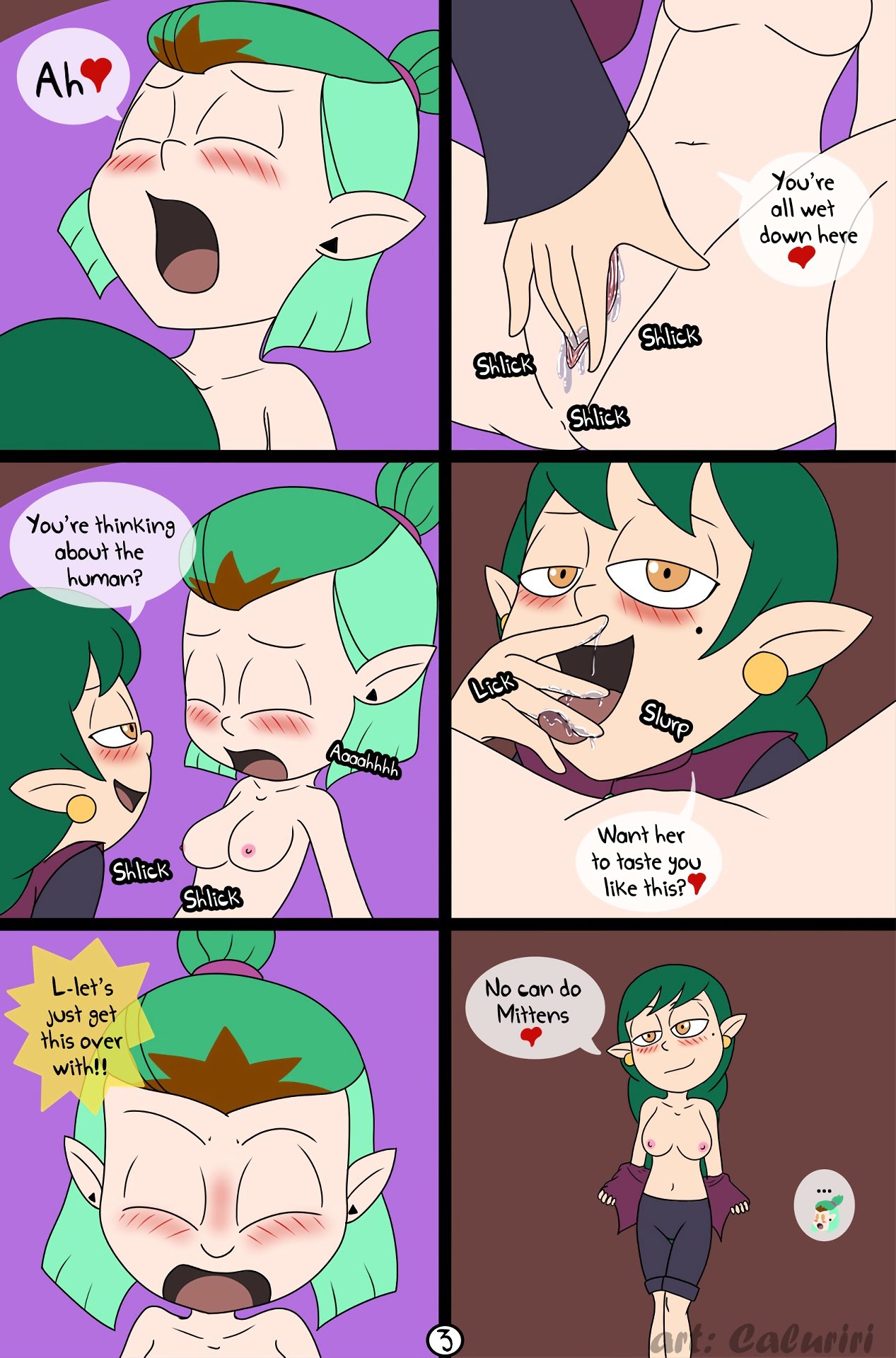 Caluriri - Fear Tamer (The Owl House) (the owl house) porn comic by [ caluriri]. Strap-on porn comics.