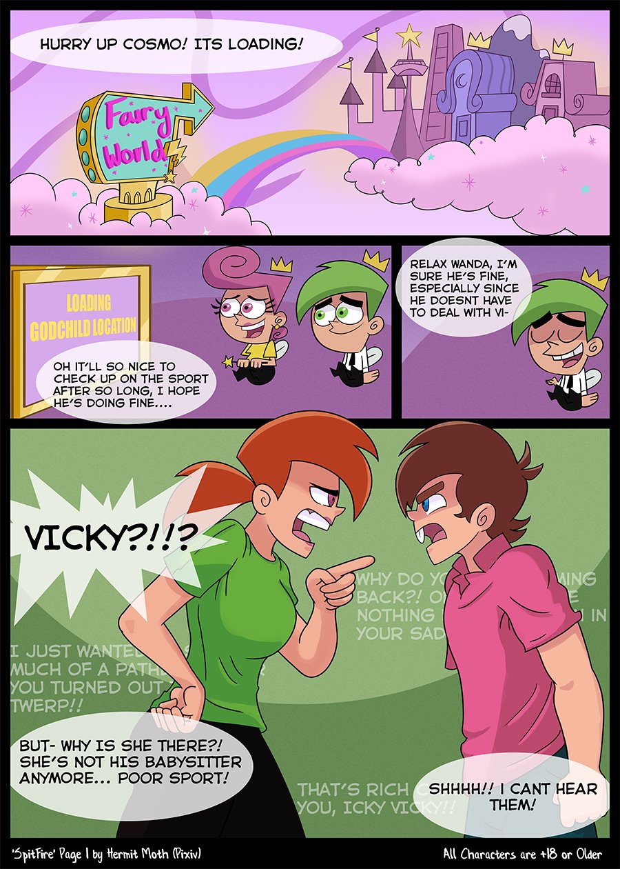 SpitFire (the fairly oddparents) porn comic by [hermit moth]. Tomboy porn  comics.