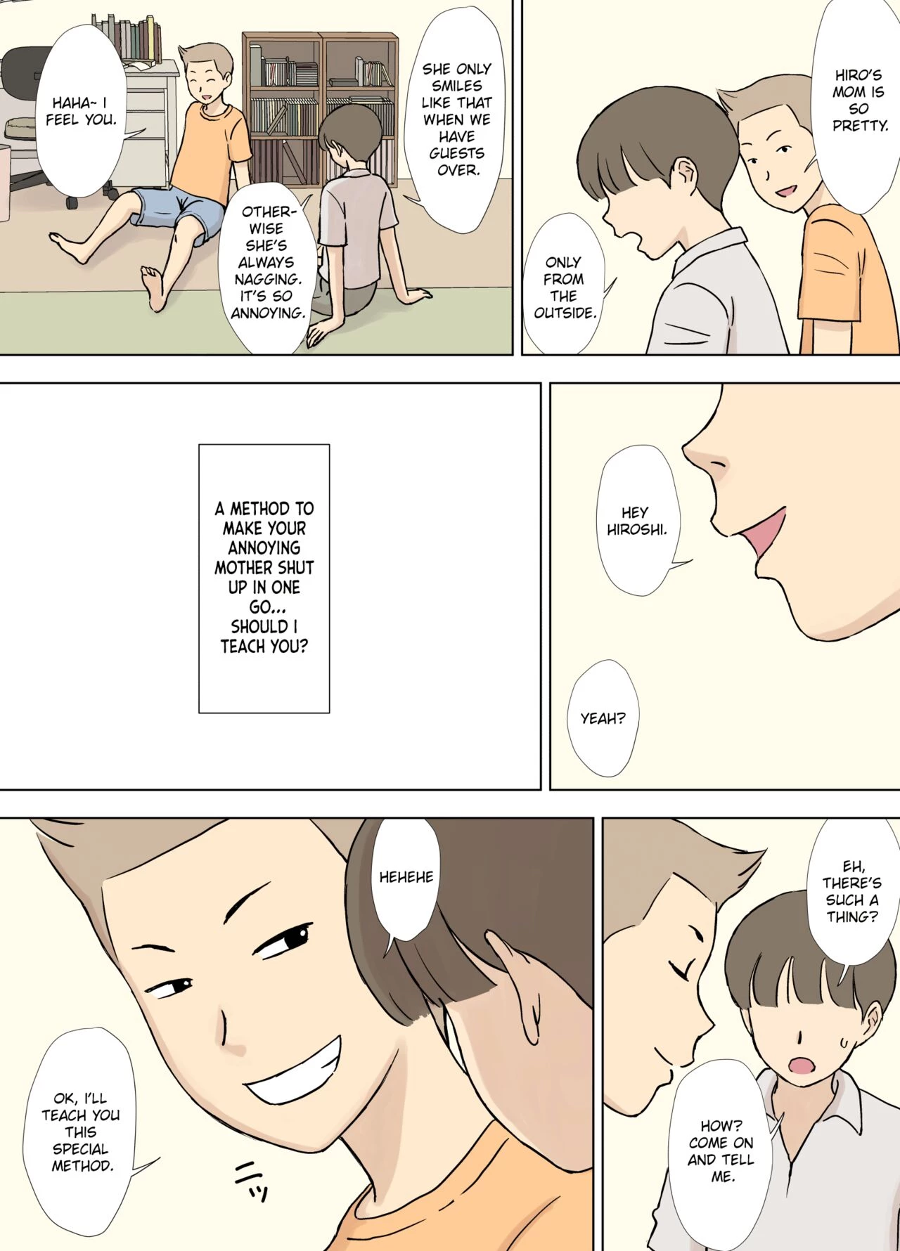 Trapped Mother: Naughty Son Playing With His Mom  Numa Haha Wanpaku Musuko no Mama Ijiri image number 47