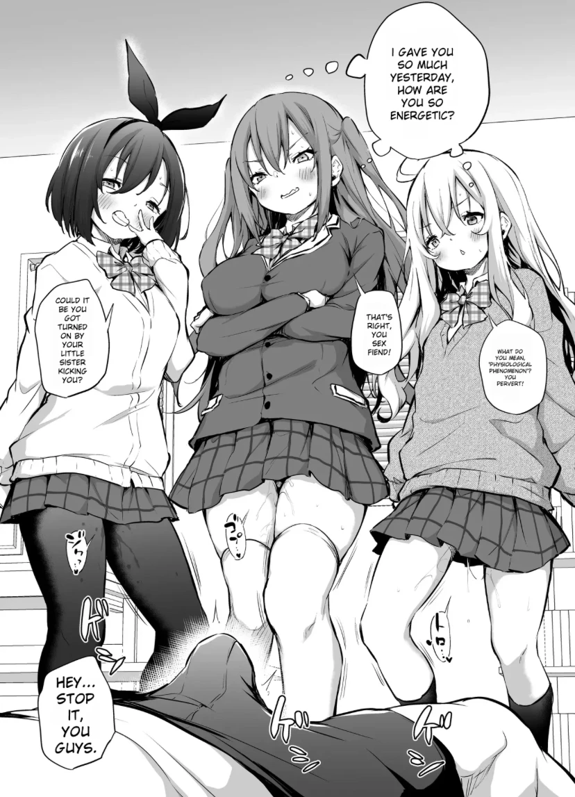 Three Cheeky Sisters  Namaiki Sanshimai image number 2