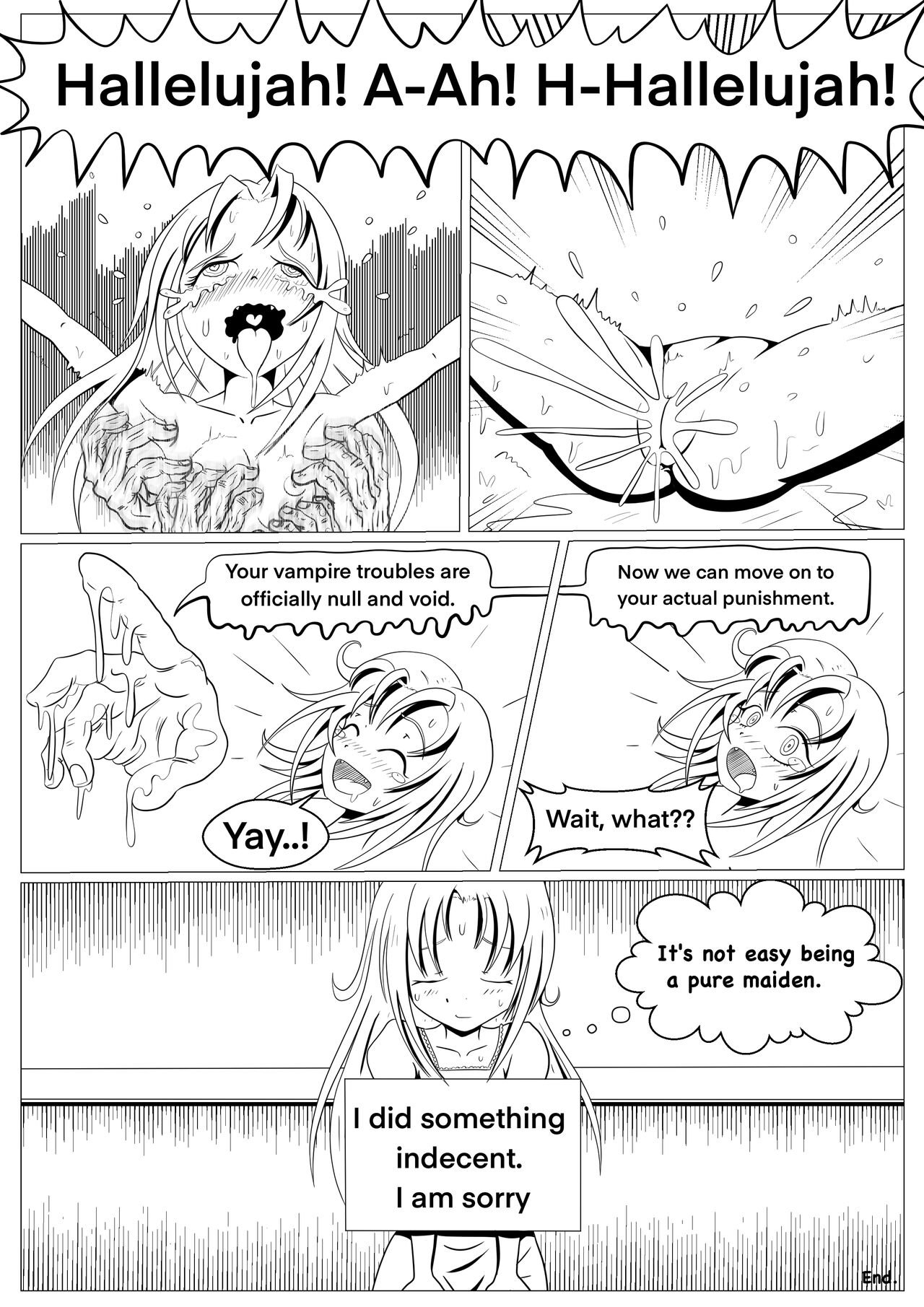 Juicy Hymn porn comic image number 8