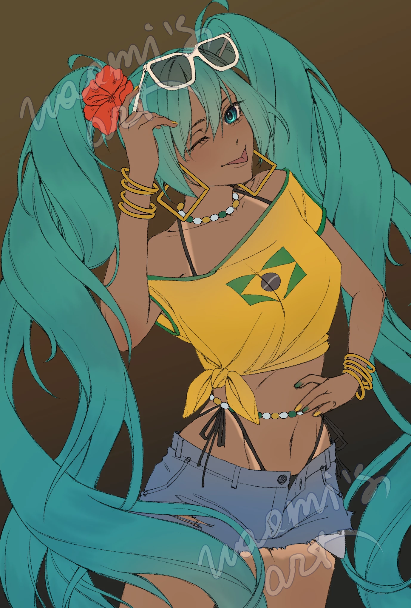 Brazilian Miku image number 9