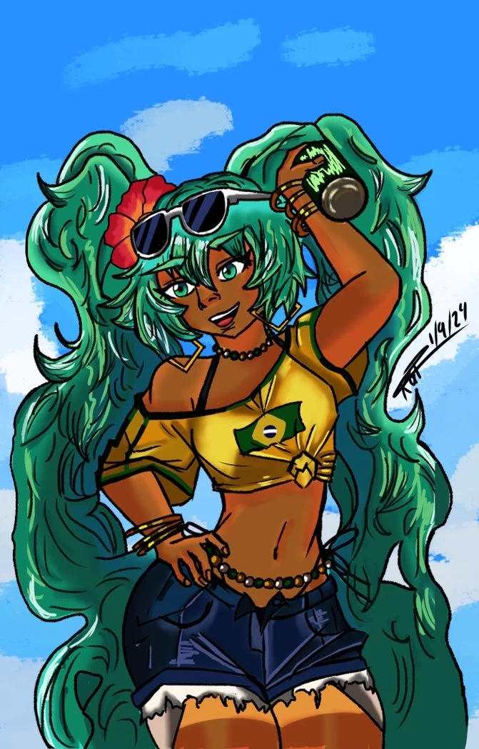 Brazilian Miku image number 125