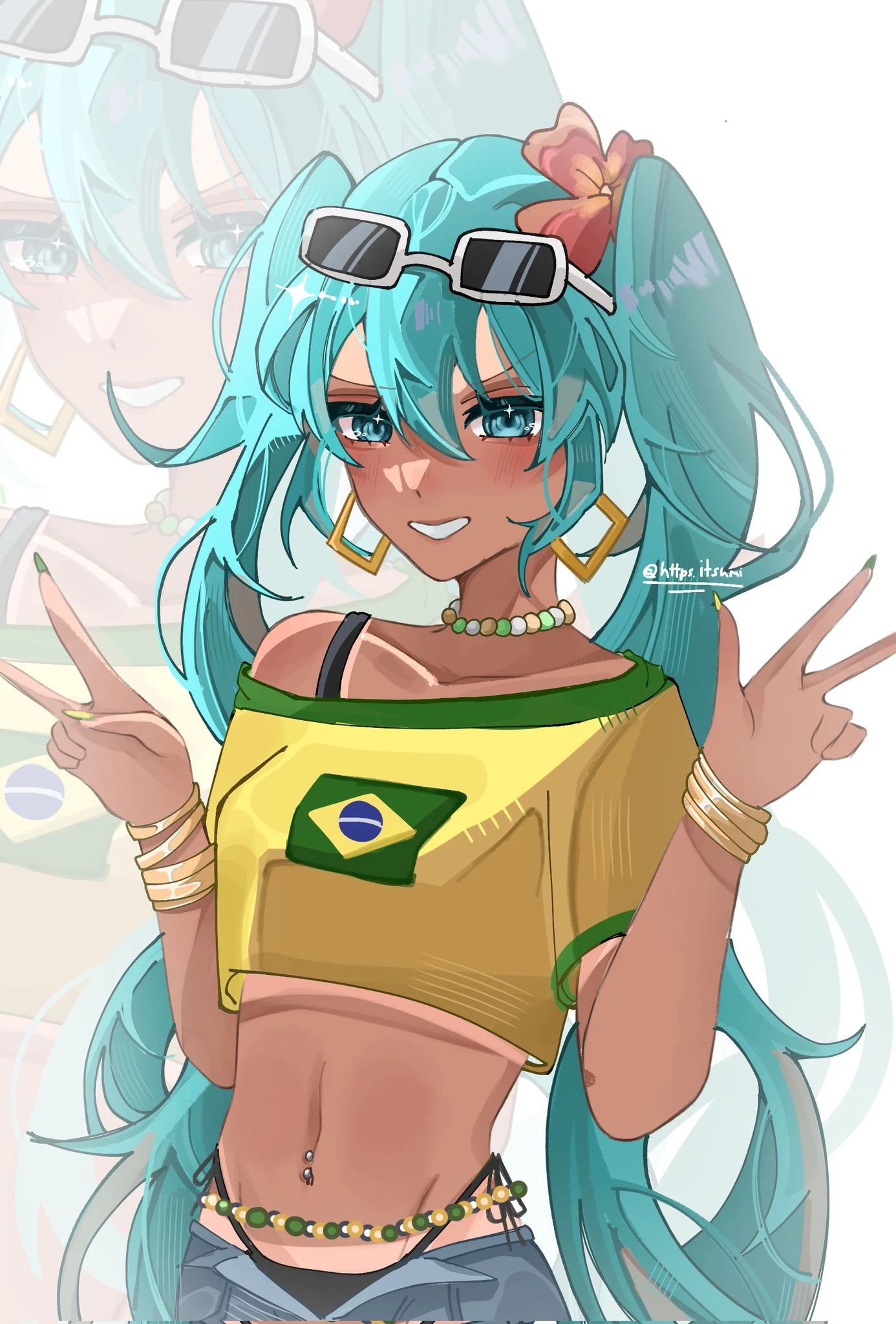 Brazilian Miku image number 128