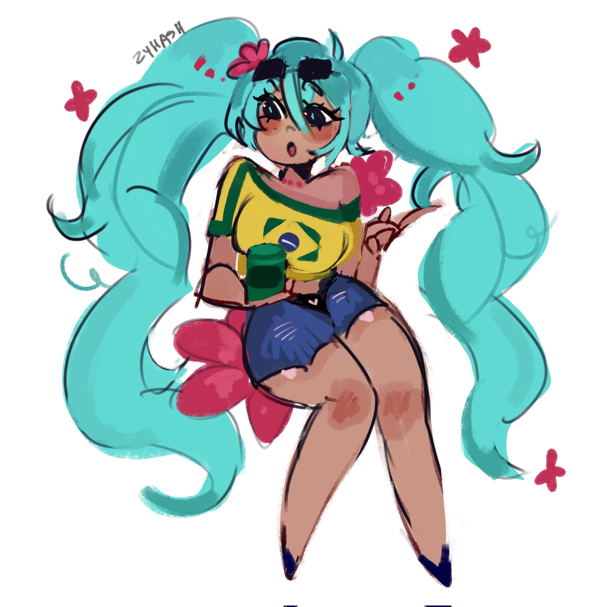 Brazilian Miku image number 143