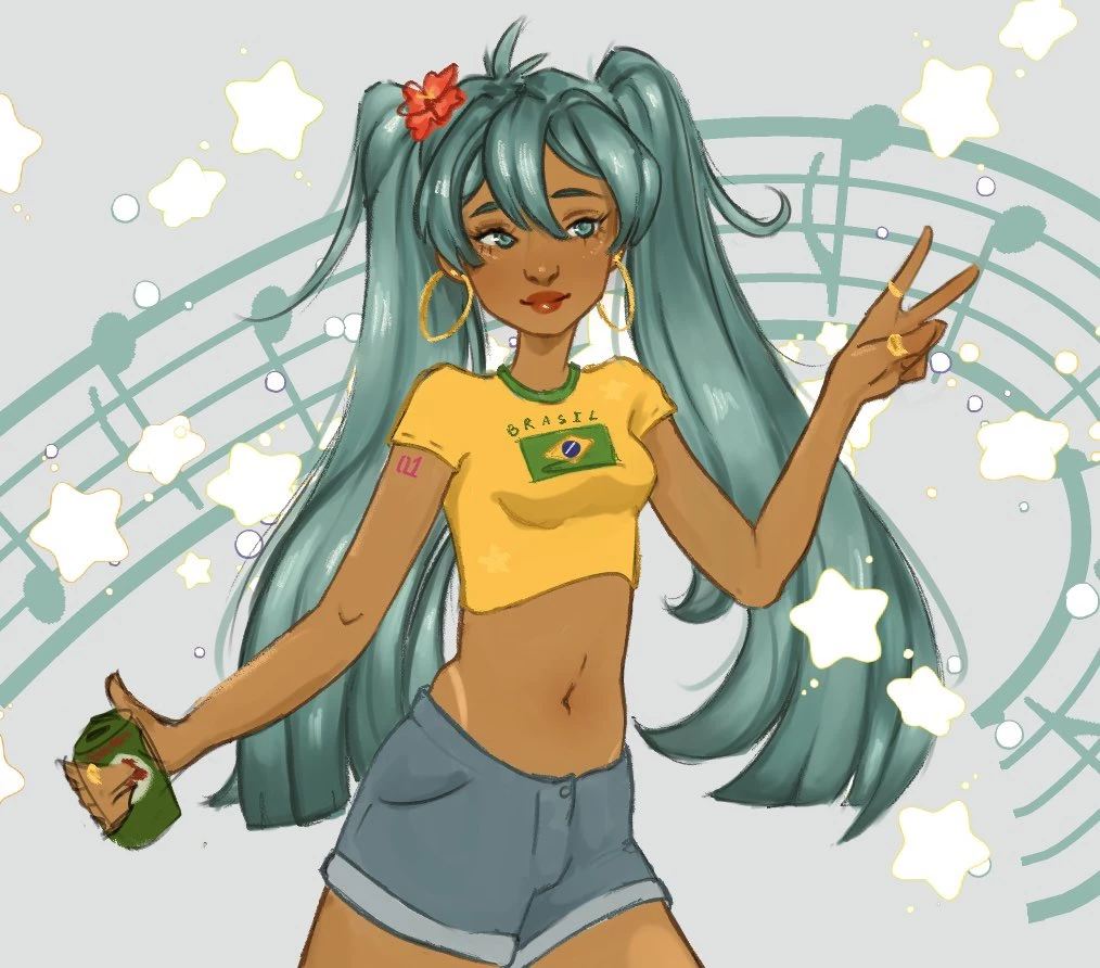 Brazilian Miku image number 233
