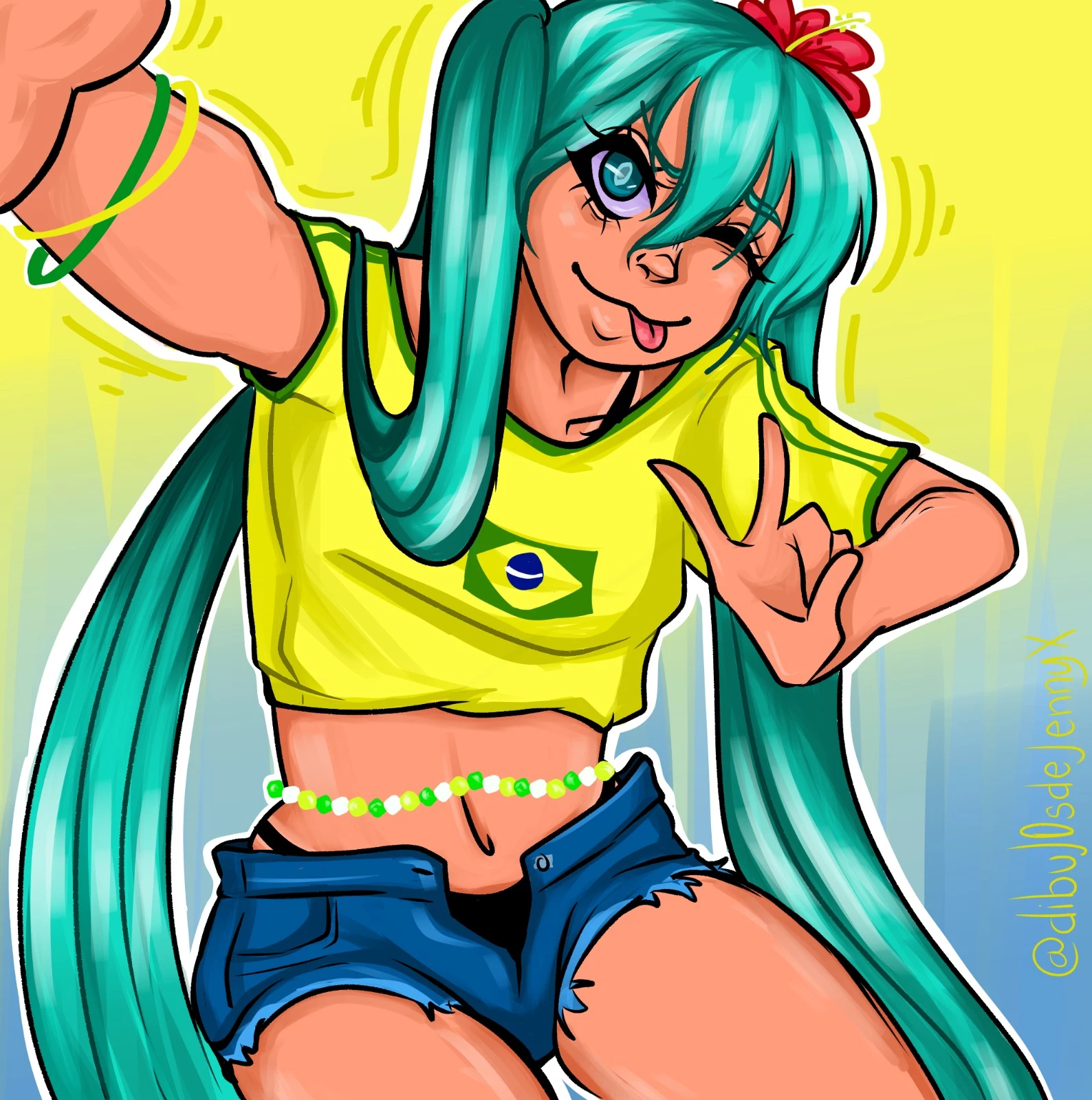 Brazilian Miku image number 340