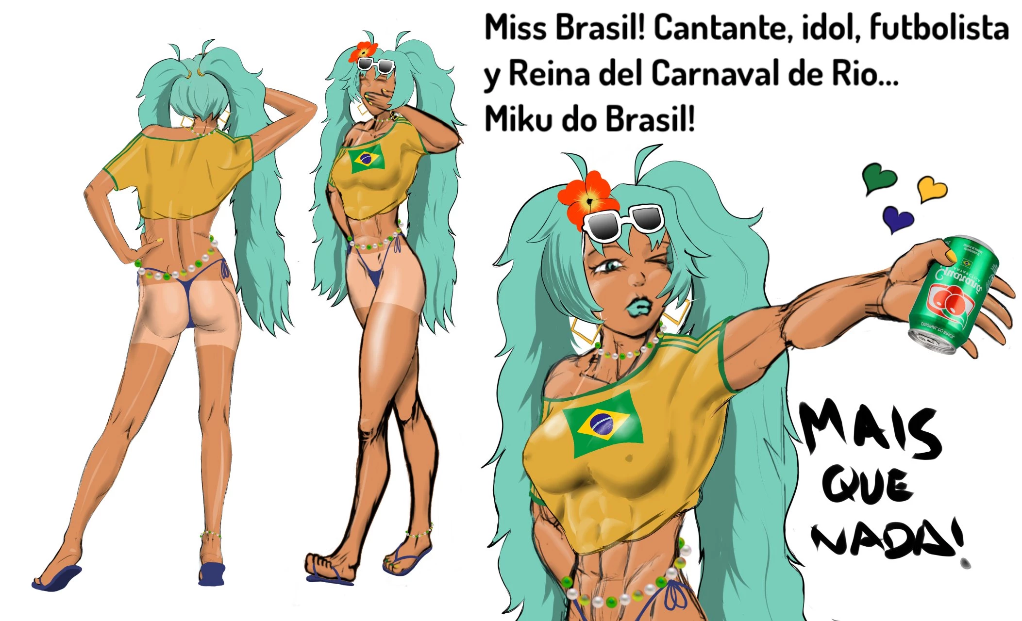 Brazilian Miku image number 395
