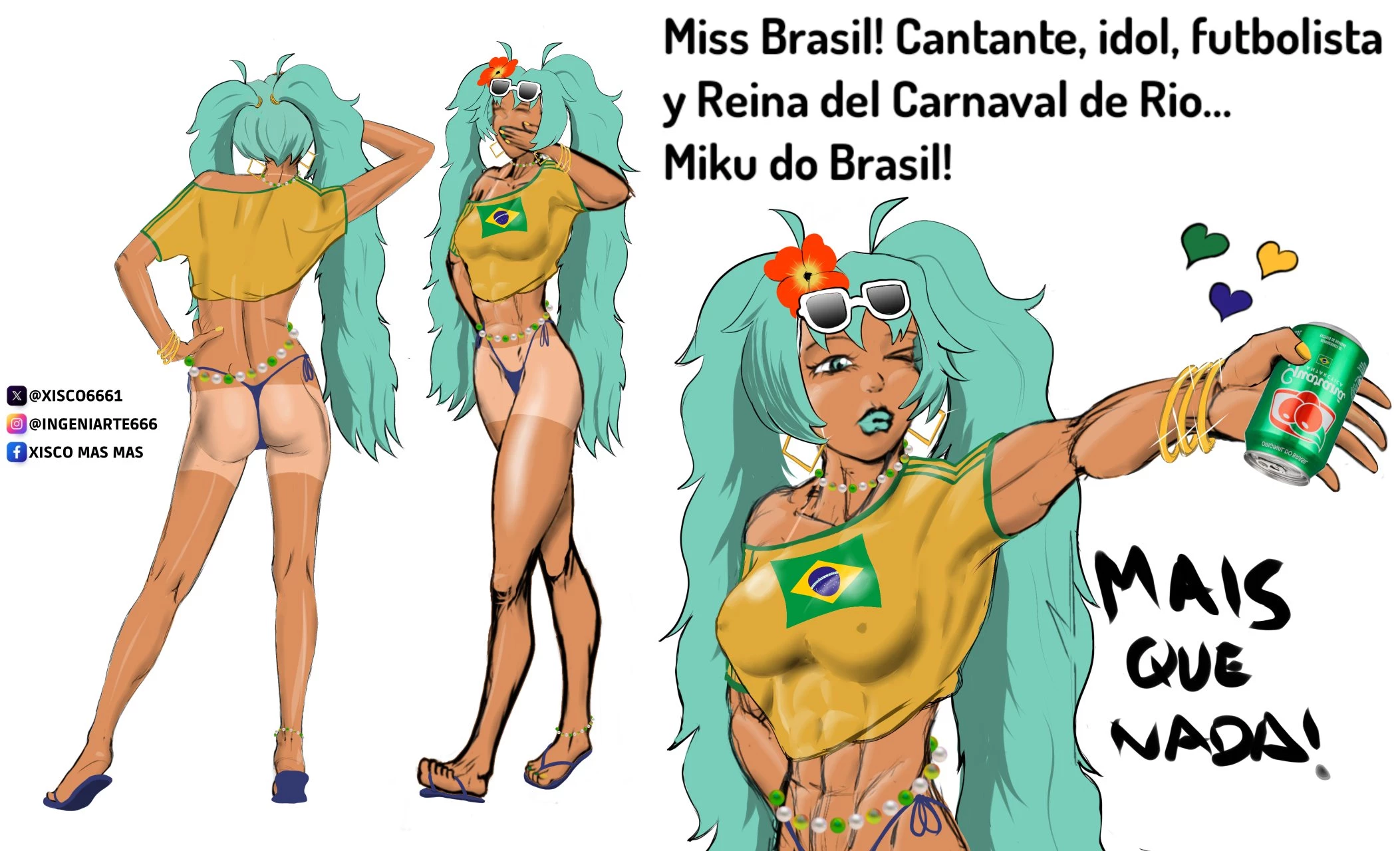 Brazilian Miku image number 398