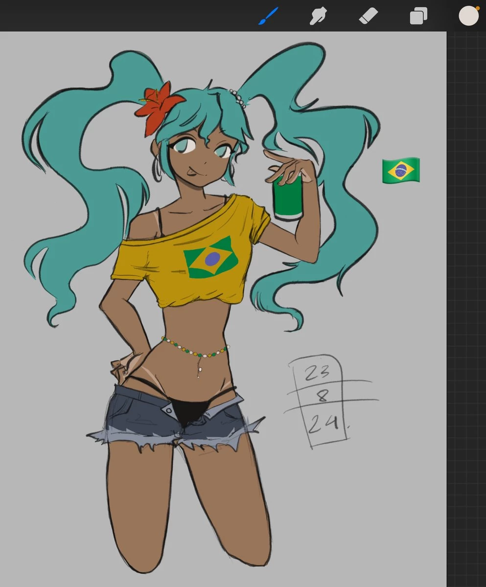 Brazilian Miku image number 405
