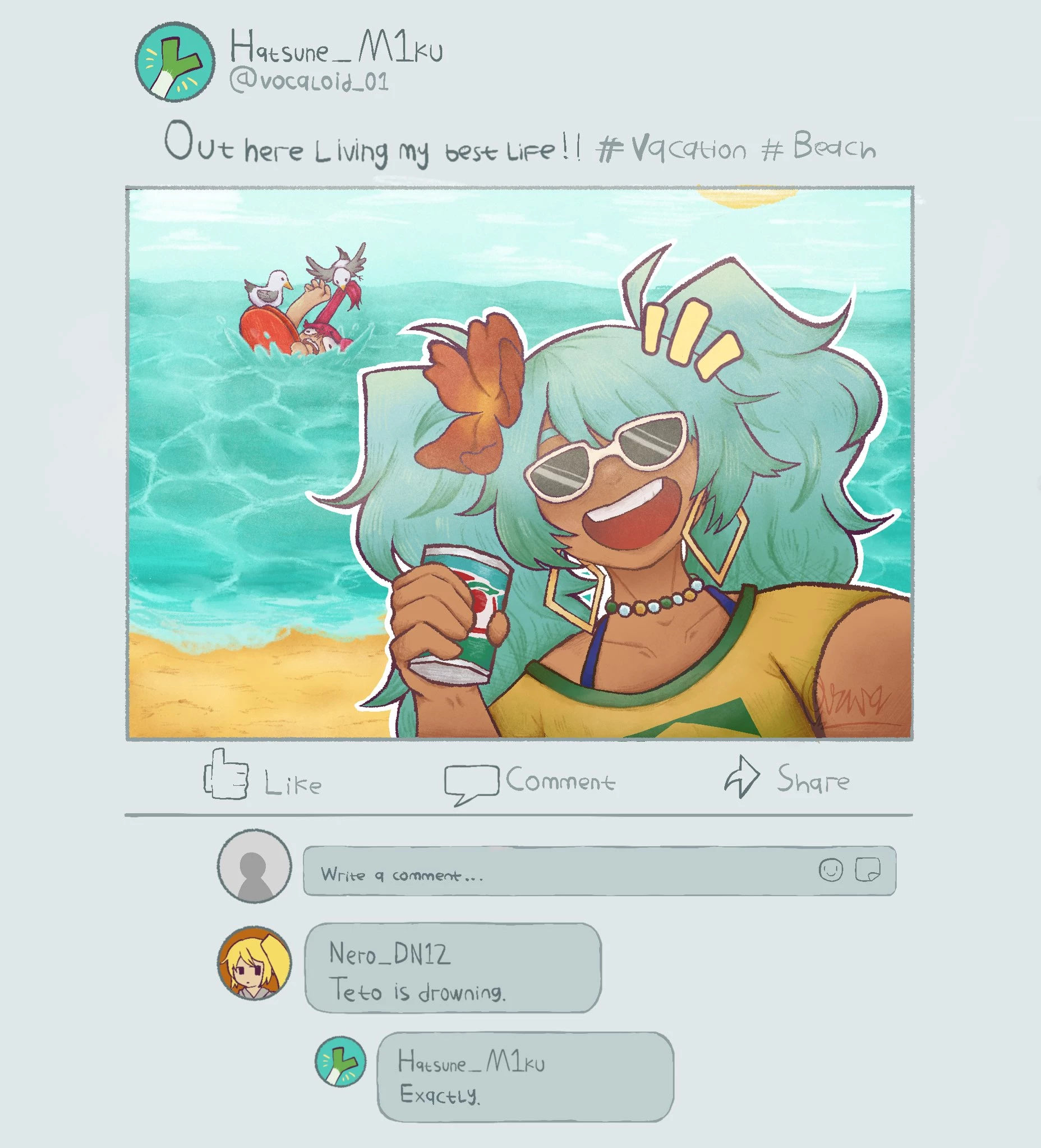 Brazilian Miku image number 411