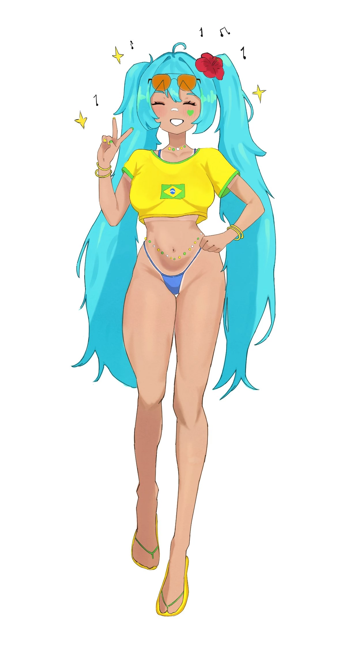 Brazilian Miku image number 412