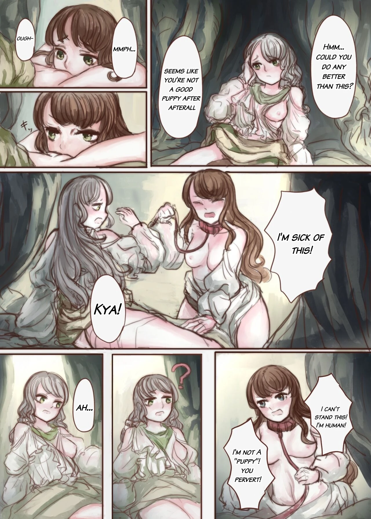 The Wealthy Young Lady Who Bought A Slave And Turned Her Into A Puppy image number 12