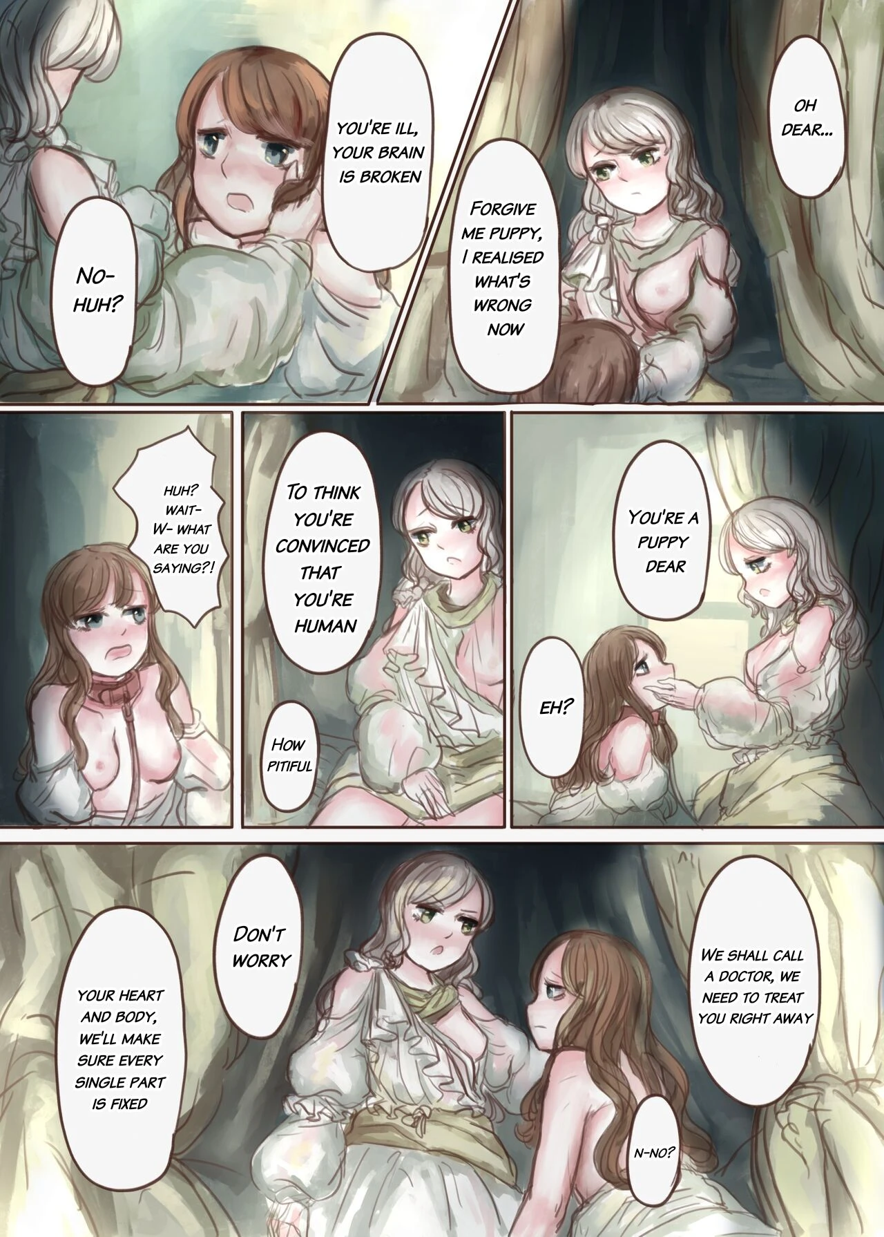 The Wealthy Young Lady Who Bought A Slave And Turned Her Into A Puppy image number 13